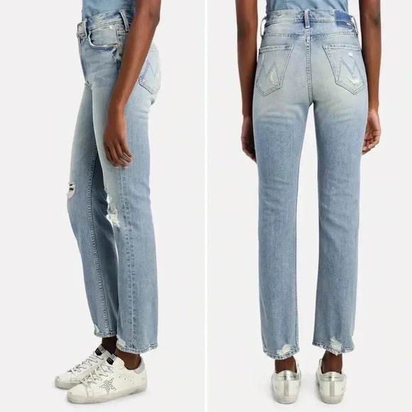 Mother Superior Denim High-Waisted Rider Skimp Jeans in Confession Size 26 - Picture 1 of 12